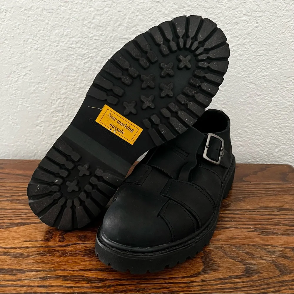 Vintage Skechers Y2K Leather Chunky Fisherman’s Sandals EU 40 Men’s 7.5